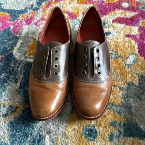 Cole Haan brown saddle shoes RARE!!